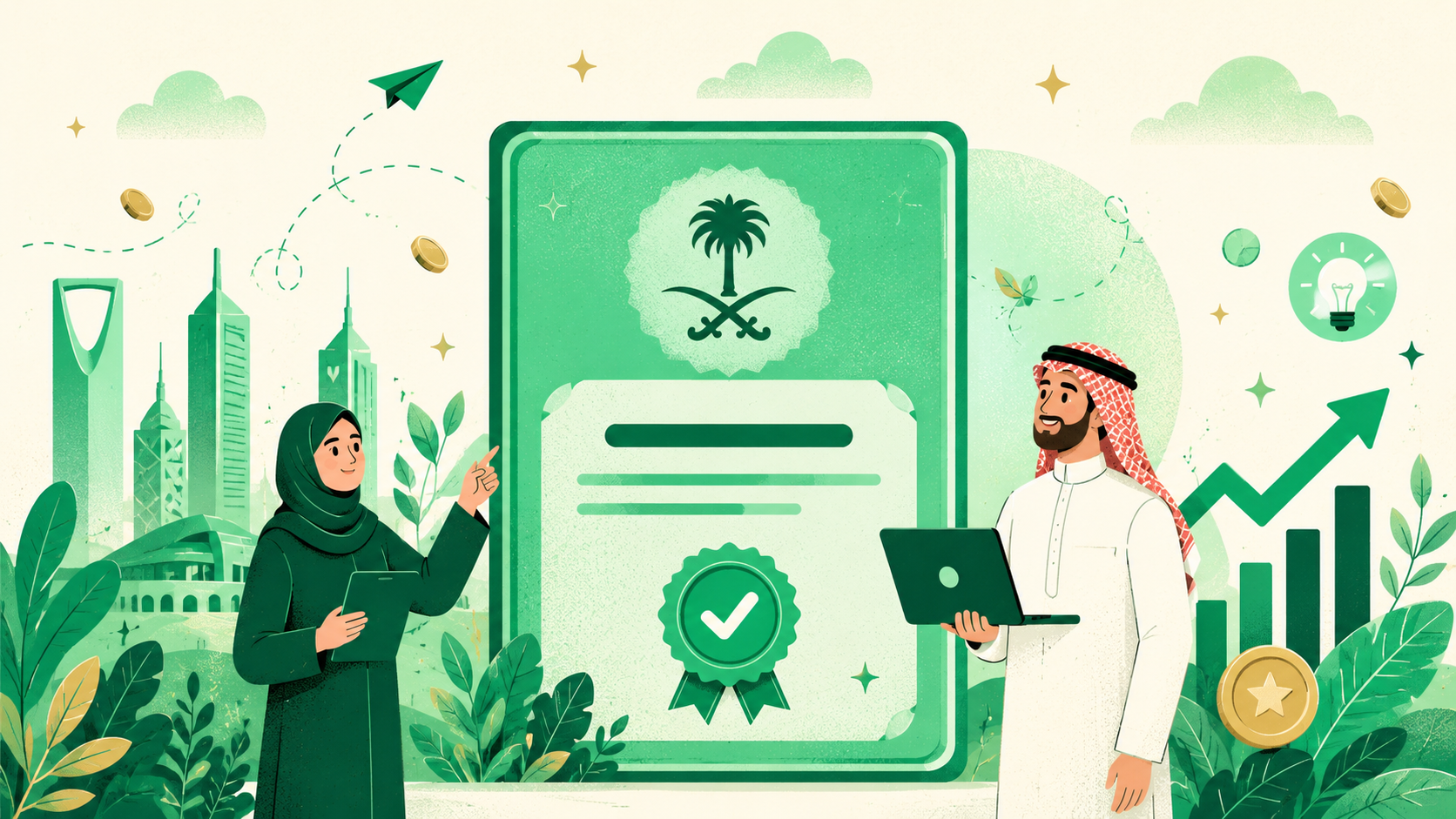 صورة غلاف مقال: رخصة المستثمر الريادي السعودية: دليل خطوة بخطوة