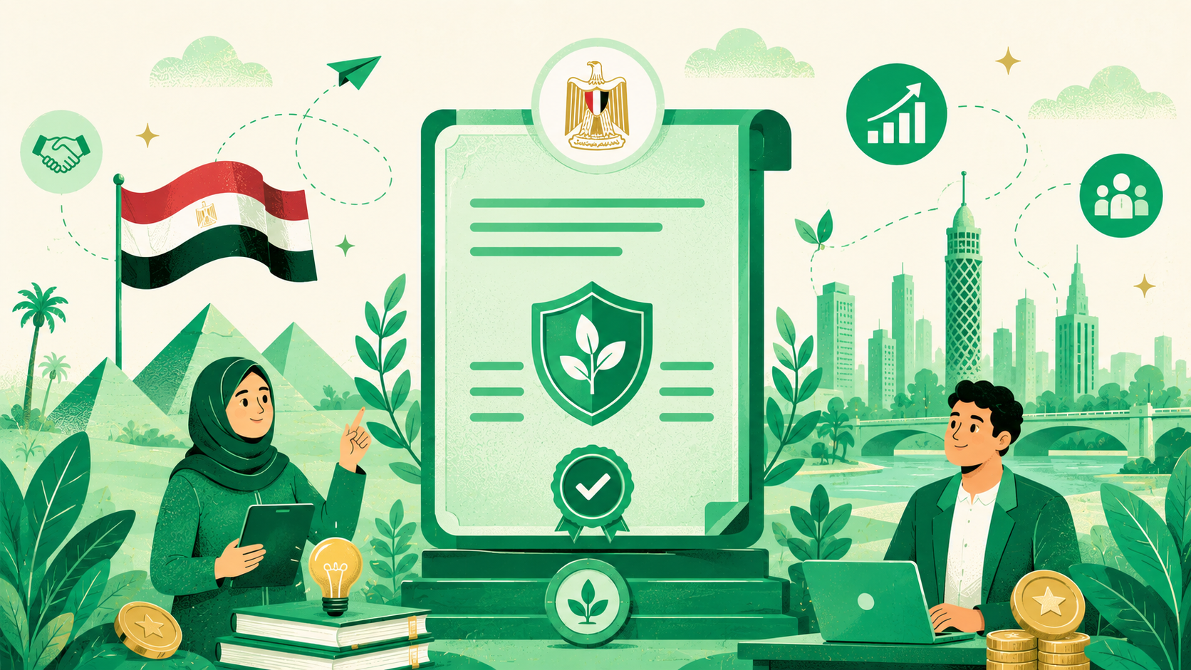 صورة غلاف مقال: ميثاق ريادة الأعمال في مصر وقانون رقم ٦ لسنة ٢٠٢٥